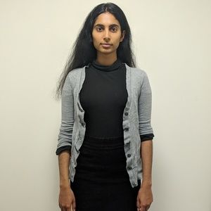 J. Crew Grey Cardigan (XS)